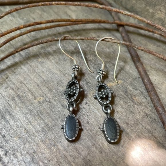 Artisan Boho Chic Tribal Dangle Drop Earrings - Picture 8 of 12